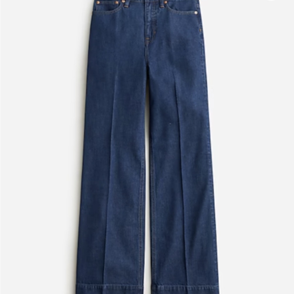 NWT J.Crew Denim Trouser, 32, Fiorellas Wash